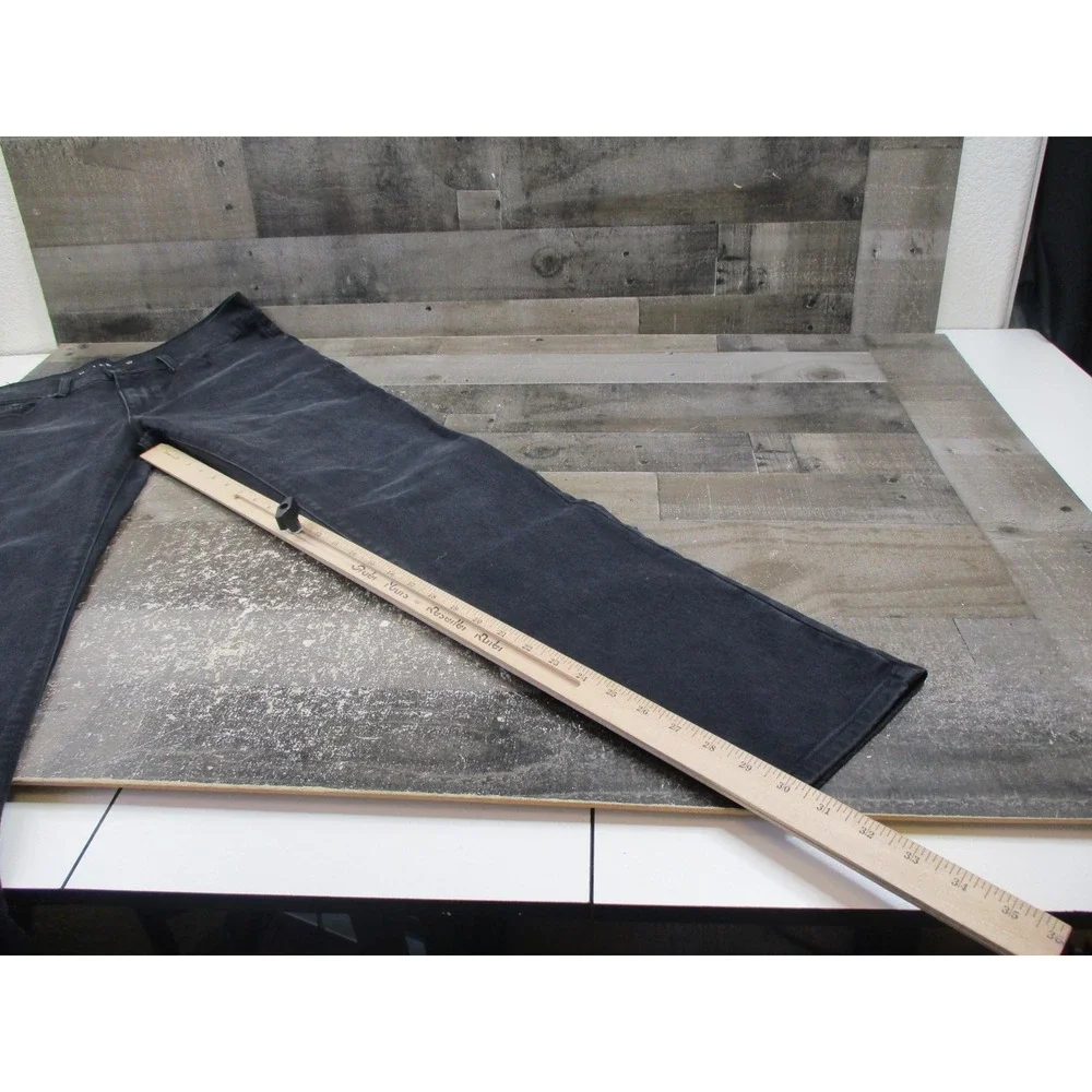 Mott & Bow Jeans Mens 32x32 Black Slim Fit Stretch Denim Classic Casual Pants